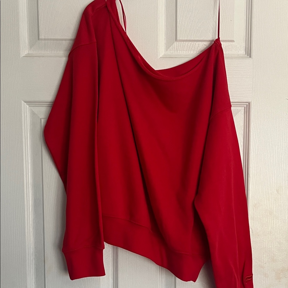 Fabletics Vibrant Red Top